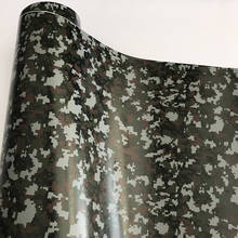 Digital Camo Vinyl Car Boat Vehicle Wrap Self Adhesive Stretch Conform Decal DIY Wrapping Air-Release 2024 - buy cheap