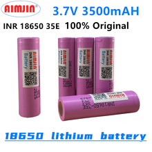 2021 100% Original 18650 3500mAh for  20A Discharge INR18650 35E 3500mAh 18650 Li-ion Battery 3.7v Rechargeable Battery 2024 - buy cheap