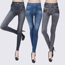 2021 NEW Sexy Women Skinny Leggings Stretchy Slim Leggins Fashion Skinny Pants Denim Jeans Leggings Female Leggins Women Clothes 2024 - buy cheap