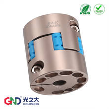 GND Flexible coupler GFJC D55 L60 aluminum alloy high rigidity jaw spiderHigh rigidity plum shaped clamp series couplings 2024 - buy cheap