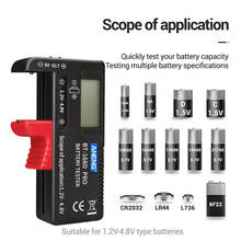 ANENG-probador Digital de batería BT-168 PRO, herramienta de diagnóstico de capacitancia de batería para pilas de botón 9V D C AA AAA, 18650, 14500 2024 - compra barato