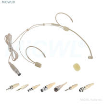 Micrófono de auriculares unidireccional de alta calidad, audífonos inalámbricos para Shure Sennheiser Audio-Technica MiPro AKG, OM68 2024 - compra barato