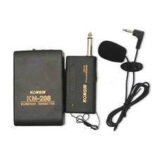 Professional Remote Wireless Microphone System Headset Lavalier Lapel Mic Receiver Transmitter Radio Megaphone Clip 3.5mm mic 2024 - buy cheap