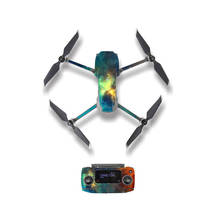 Звездное небо стиль кожи стикер для DJI Mavic 2 Pro & Zoom Drone тело пульт дистанционного управления батарея защитная пленка M20116 2024 - купить недорого