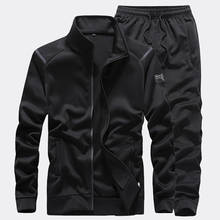Men'S Sportswear Set Quality Tracksuit Man Autumn Suits 2 Piece Sweatshirt+Pants Sports Suit Male Fashion Clothing Plus Size 7XL 2024 - buy cheap