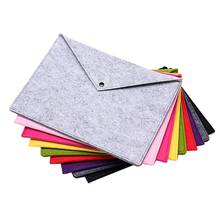 File Folders Felt Envelope A4 File Pocket Document Bag Holder Organizer School Office Supply 2024 - buy cheap