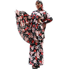 Мусульманская мода хиджаб Абая платье для женщин индейка индийская одежда платье ИД Мубарак Ramdam молитвенный кафтан служба поклонения 2024 - купить недорого