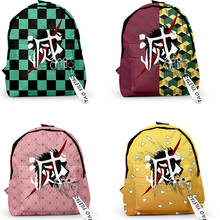 Boys Girls Backpack Demon Slayer Kimetsu No Yaiba Cosplay Costume Teenager Students School Bags Travel Laptop Bags Accessories 2024 - buy cheap