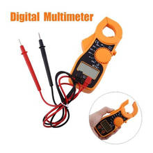 LCD Digital Ohmmeter  Meter Voltmeter Multimeter Tester Ammeter Volt DC Wish Clamp AC MT-87 universal voltage and current meter 2024 - купить недорого