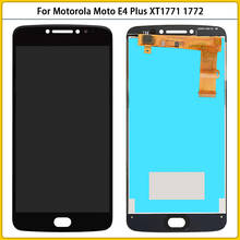 Новый ЖК-дисплей 5,5 дюйма для Motorola Moto E4 Plus, сенсорный экран, сенсорный датчик, дигитайзер для Moto E4Plus XT1771, 1772, ЖК-экран, запасной 2024 - купить недорого