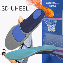 3D Premium Arch Support Basketball Insole Shock Absorption Foot Protection Sports Anti Sprain Player Customization Breathable 2024 - buy cheap