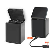 3 в 1 умное зарядное устройство usb зарядка для DJI Tello кабель type-c коробка для хранения Интеллектуальное Быстрое зарядное устройство концентратор Дрон аксессуары 2024 - купить недорого