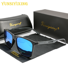 YSYX-gafas de sol cuadradas de aluminio y magnesio para hombre y mujer, lentes polarizadas con espejo UV400, antideslumbrantes, de marca, 3333 2024 - compra barato