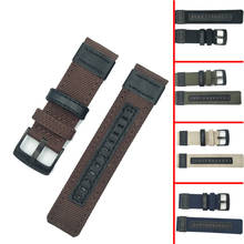 Sport watchbands For Garmin Fenix 6 6S 5 5S 5 Plus Smart watch accessories bracelet 20mm 22mm Nylon Leather strap For Fenix5 2024 - buy cheap