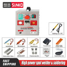 SUNKKO 709A Spot Welder 1.9KW Pulse Spot Welding Machine For Lithium Battery Pack Welding Machine With Remote Soldering Pen 2024 - buy cheap