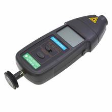 Tacómetro Digital medidor de velocidad de rotación, medidor de RPM de Motor de contacto, herramientas de tacómetro fotoeléctrico sin contacto, velocímetro DT2236C 2024 - compra barato