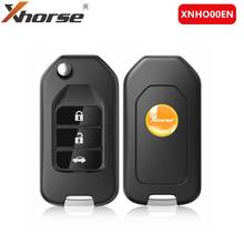 XHORSE XNHO00EN Wireless Universal Remote Key Fob 3 Buttons for Honda English Version Work with VVDI Mini Key Tool 5pcs/lot 2024 - buy cheap