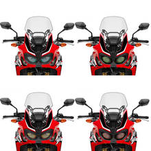 Наклейка для передней фары Honda Africa Twin CRF1000L 3D CRF 1000L, аксессуары для мотоциклов 2024 - купить недорого