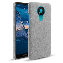 Cloth Cases For Nokia 3.4 Case 6.39'' Slim Retro Cloth Hard Cover For Nokia 3.4 TA-1288, TA-1285, TA-1283 Coque Funda Capa 2024 - buy cheap