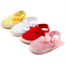 Fashion Spring Autumn Baby Lace Shoes Toddler Cute Flower First Walkers Soft Sole Infants Girls Princess Shoes 2024 - buy cheap