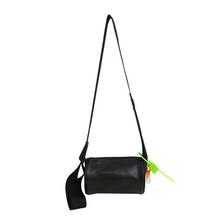 The New Luxury Brand Designer Female Handbags Cylinder shoulder bag messenger bag male PU leather bucket bags women 2024 - buy cheap