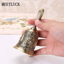 European style Zinc alloy bar restaurant bar hand-cranked metal bell Christmas birthday gift crafts home decoration ornament 2024 - buy cheap