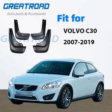 Front Rear Car Mud Flaps For VOLVO C30 (Without Painted Seals) 2007-2019 Mudflaps Splash Guards Flap Mudguards Fender 2010 2011 2024 - buy cheap