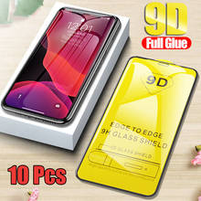 10pcs 9D Tempered Glass Full Glue Cover For VIVO X70 X60 S10 Pro S9 E iQOO 8 7 Z3 NEO 5 V21 E Y53S Y73 Film Screen Protector 2024 - buy cheap