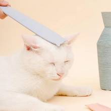 Handheld simulação pet gatos língua massagem pente cuidados com o cabelo escova ferramenta de limpeza aliciamento suprimentos 2024 - compre barato