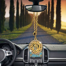 Ornamentos para decoração do espelho retrovisor, acessório para pendurar no interior do carro, decoração de automóveis, 1 peça 2024 - compre barato