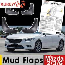 Car Fender Mud Flaps For Mazda 2 DE Mazda 3 BL BM BP Mazda 6 GG GH GJ 2019 2020 Mud Flap Cover Side Skirts Splash Guard Mudflaps 2024 - buy cheap