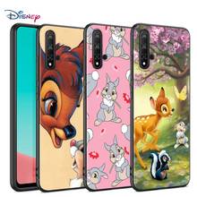 Black Soft Cover Bambi Thumper For Huawei Nova 8 7 6 SE 5T 7i 5i 5Z 5 4 4E 3 3i 3E 2i Pro Phone Case 2024 - buy cheap