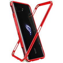 Металлический бампер, защитный чехол для Asus ROG Phone 3 ZS661KS, Ультратонкий алюминиевый чехол с рамкой, чехлы для Asus ROG Phone 2, чехол Coque 2024 - купить недорого
