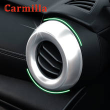 Крышка вентиляционного отверстия Carmilla для Nissan Kicks 2017-2021, аксессуары, наклейка на решетку вентиляционного отверстия автомобильного кондиционера 2024 - купить недорого