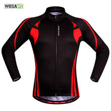 WOSAWE Men Cycling Jersey Racing Downhill MTB Bike Long Shirt maillot ciclismo Sports wear Cycling Clothing 2024 - buy cheap