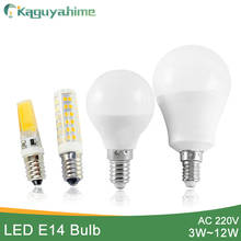 Kaguyahime E14 LED Bulb 3W 6W 12W LED E14 Lamp AC 220V Light Lampada LED Spotlight Table Lamp Bombilla Candle Lamp For Home 2024 - buy cheap