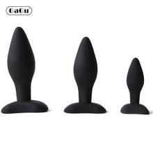 3PCS/Set DLX Black Silicone Butt Plug Adult Products Anal Plug Anal Sex Toys for Men Women Black Prostate Massager Erotic Toys 2024 - buy cheap