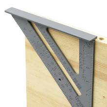 Triangle Rule 90 Degree Thickening Angle Rule Aluminum Alloy Carpenter Measurement Square Ruler Layout Tool Measurement Tool 2024 - buy cheap