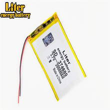 374680 354580 404580 3.7v 2000mah bateria do íon do lítio do polímero/li-íon para o brinquedo, banco de potência, gps, mp3,mp4, telefone celular, alto-falante 2024 - compre barato