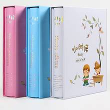 High-capacity 6-Inch Photo Albums 3 Colors Cartoon Baby Growth Memory Picture Album Hot Sale Photo Book Gift For Kids 50 Sheets 2024 - buy cheap