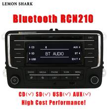 Sistema multimídia automotivo, reprodutor com rádio, cd, estéreo, rcn210 rcd320, mp3, cartão sd, aux, canbus, para vw passat b6, cc, b7, golf 5, 6, jetta, mk5, mk6, tiguan 2024 - compre barato