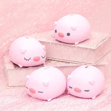 Soft Resin Piggy Bank Pink Pig M Unzip Toy Saving For Money Box Anti-fall Home Decoration Ornaments Children's Day Gift Coin Box 2024 - buy cheap