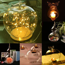 Halloween Glass Hanging Candle Tea Light Holder Candlestick Party Home Decor 2024 - buy cheap