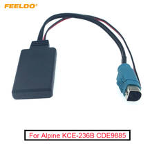 FEELDO-módulo inalámbrico de entrada auxiliar para coche, Adaptador de Audio y Radio, bluetooth, para Alpine KCE-236B, CDE9885, 9887 2024 - compra barato