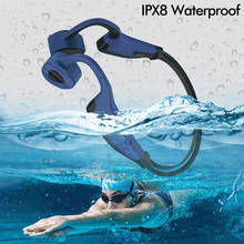 IPX8 Bone MP3 Swimming Headset BT5.0 Wireless Earphone Bass Sports Headphon with Mic 16G Memory Adjustable Headband for Big Head 2024 - buy cheap