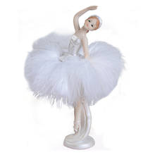 Europe Angel Figurines Ornaments Wedding Gift Creative Ballet Girl Model Home Decoration Christmas Gifts Home Decor Resin Crafts 2024 - buy cheap