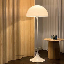 Ins nordic lâmpada de assoalho acrílico cogumelo lâmpadas pé para sala estar quarto cama decoração estudo foyer criativo suporte livre luzes led 2024 - compre barato