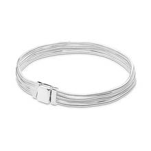 Pulseira prateada 100% de prata esterlina 925, reflexos, multi cobra, pulseira de corrente, ideal para mulheres, joias, presente, diy, bijuteria 2024 - compre barato