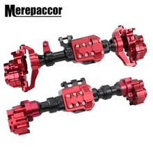 MEREPACCOR Aluminum Front and Rear Portal Axle Housing for 1/10 RC Crawler Car Traxxas Trx4 TRX-4 Axles Upgrade Parts Accessorie 2024 - buy cheap