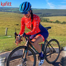 KAFITT triathlon women's long-sleeved cycling jersey summer jersey Ropa ciclismo feminino quick-drying casual wear ciclismo 2024 - buy cheap